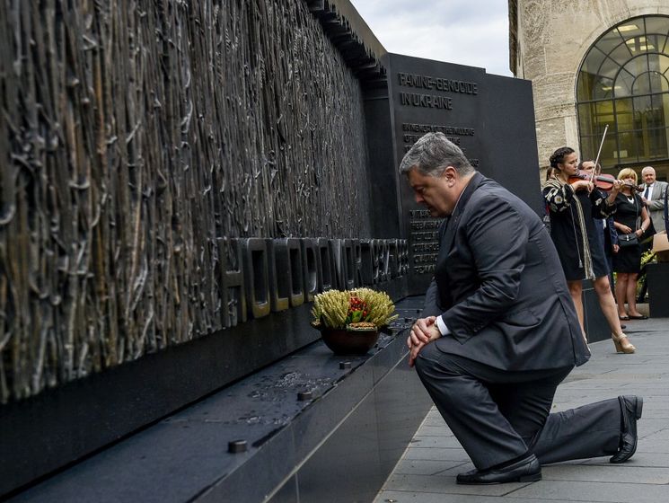 Порошенко заявил, что Конгресс США рассмотрит резолюцию о признании Голодомора геноцидом