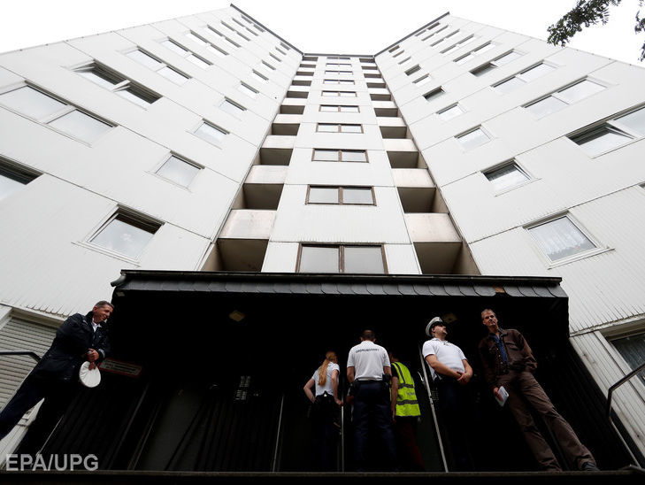В Германии эвакуировали жителей высотного дома с облицовкой, аналогичной лондонскому Grenfell Tower