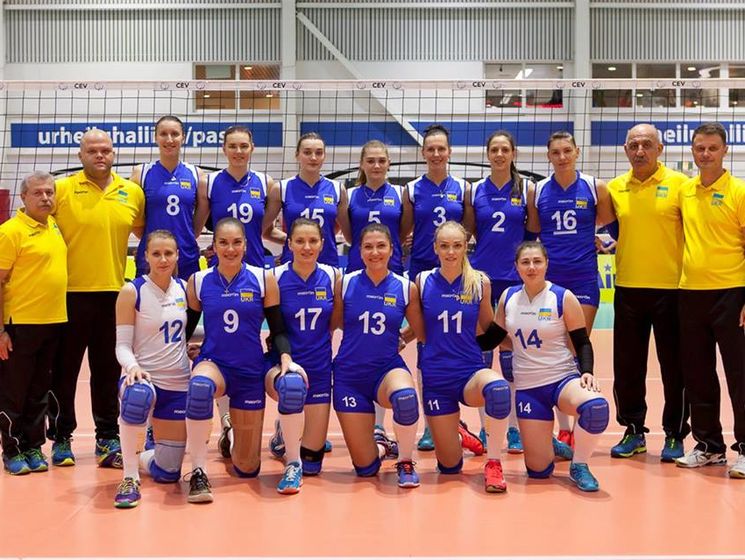 Сборная Украины по волейболу выиграла Евролигу