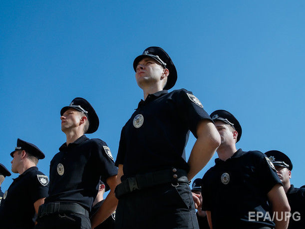 Полиция усилила охрану порядка в центре Киева