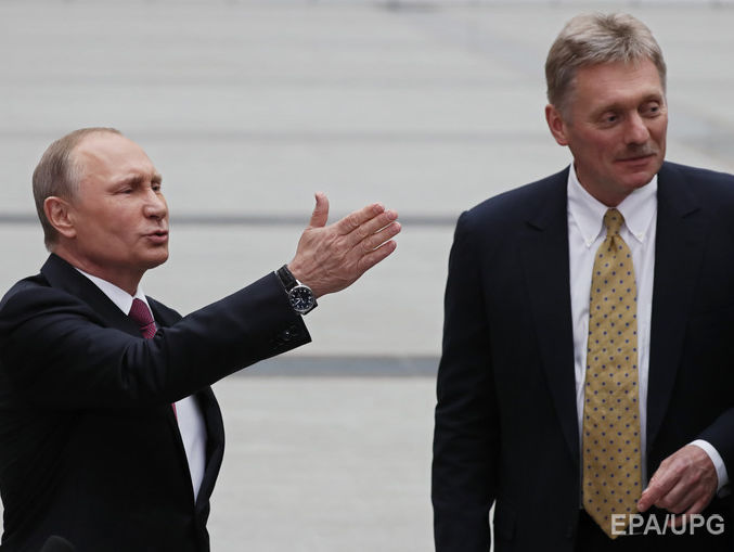 Путин заявил, что на съемки у Стоуна его уговорил "господин-товарищ-барин" Песков