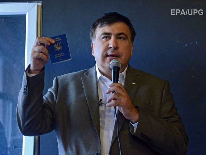 Саакашвили заявил, что не претендует на литовское гражданство