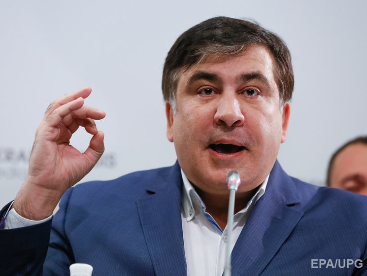 Саакашвили сравнил Аброськина с "донецким ватником"