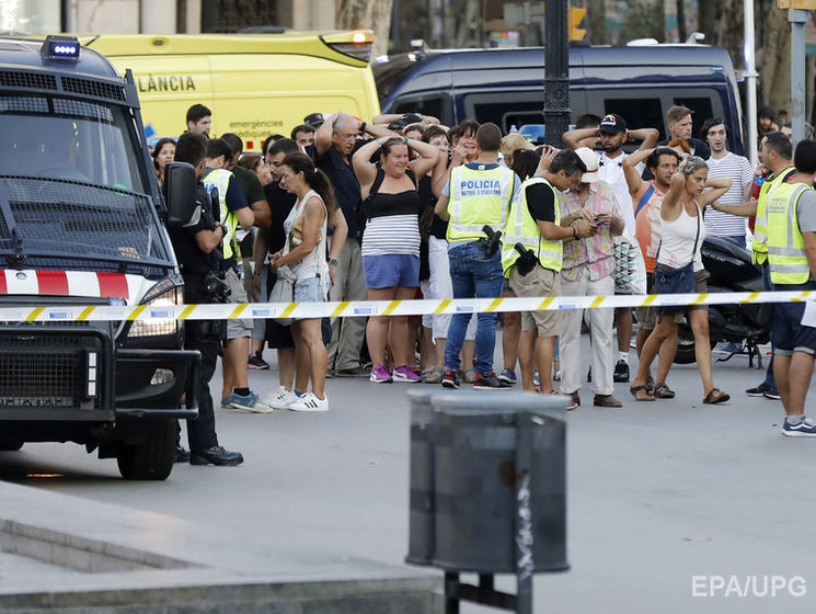 Генконсульство в Барселоне не располагает информацией о пострадавших вcледствие теракта украинцах