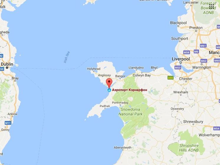 В Уэльсе легкомоторный самолет взорвался в аэропорту, пилот погиб