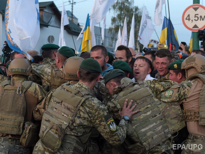 Во время прорыва Саакашвили границу незаконно перешли около 60 человек – Госпогранслужба Украины