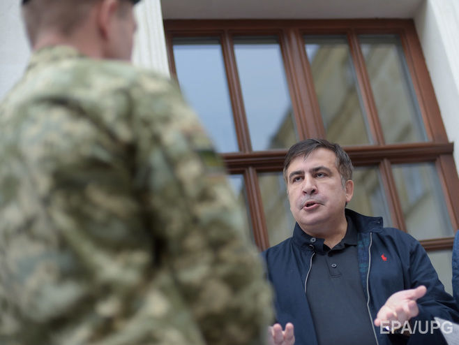 У пункта пропуска "Шегини" при пересечении границы Саакашвили пострадали 13 полицейских и девять пограничников – МВД