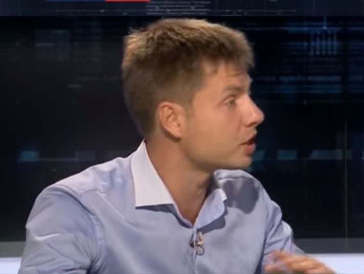 Гончаренко с грузинским акцентом рассказал о встрече Саакашвили и Коломойского. Видео