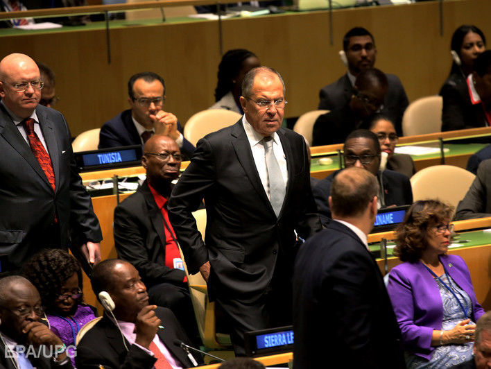 Лавров в ООН: Первый базовый принцип миротворчества: "голубые каски" могут быть развернуты только с согласия сторон конфликта