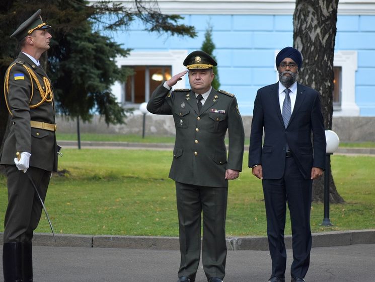 Министры обороны Украины и Канады обсудили развертывание миротворческой миссии ООН на Донбассе