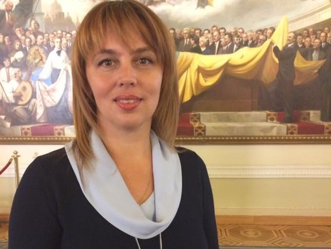 Нардеп Веселова заявила, что "Самопоміч" собирается исключить ее из фракции за отказ поддержать блокаду ОРДЛО