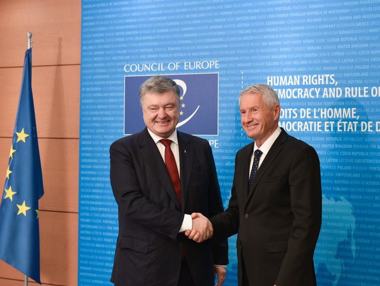 Порошенко призвал Ягланда содействовать в освобождении украинских заложников в России, Крыму и на Донбассе