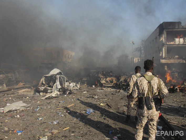 Число погибших в результате взрывов в Сомали возросло до 276