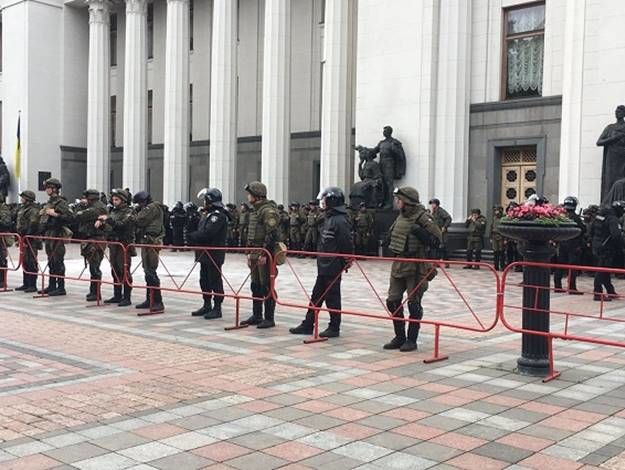 В Киеве 17 октября полиция перекроет правительственный квартал в связи c политическими акциями