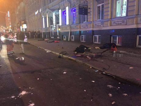 Антон Геращенко сообщил, что следователи допрашивают обоих водителей, попавших в ДТП в Харькове
