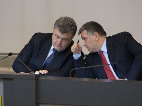 Аваков о ссоре с Порошенко: Обсуждения, естественно, были, но никакого конфликта с президентом у меня нет
