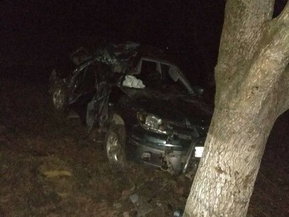 В Закарпатье авто врезалось в дерево, трое пассажиров погибли, двое госпитализированы