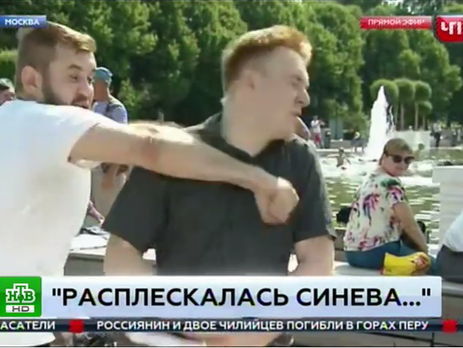 Ударивший корреспондента НТВ "десантник" победил в боксерском поединке журналиста из Перми. Видео