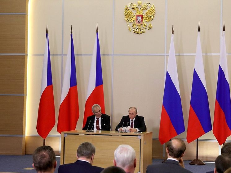 Земан заявил, что Чехия и Россия подпишут соглашения на $20 млрд