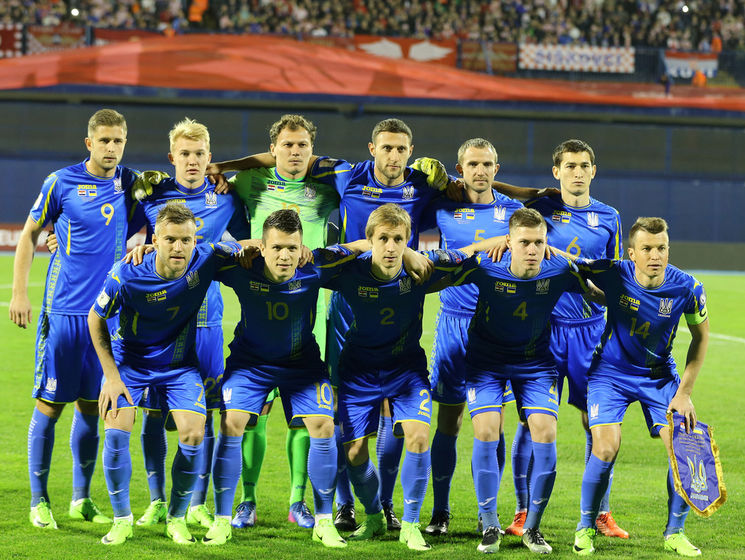 Сборная Украины потеряла пять позиций в рейтинге ФИФА