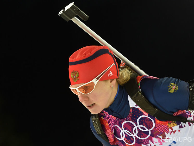 Российская биатлонистка: Я скорее выброшу медаль на помойку, чем верну ее МОК