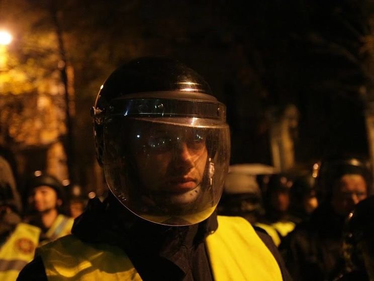 Саакашвили заявил об атаке на лагерь протестующих у Верховной Рады