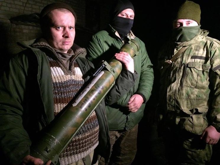﻿Українські військові відбили у бойовиків вогнемет "Джміль" російського виробництва – журналіст