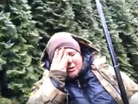Участница автопробега к дому Луценко заявила, что нардеп Барна ударил ее в глаз