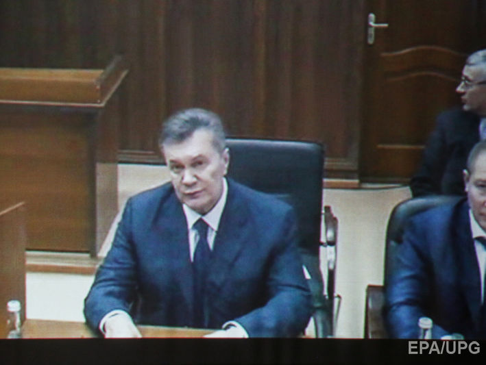Суд у справі про держзраду Януковича оголосив перерву до 14.00