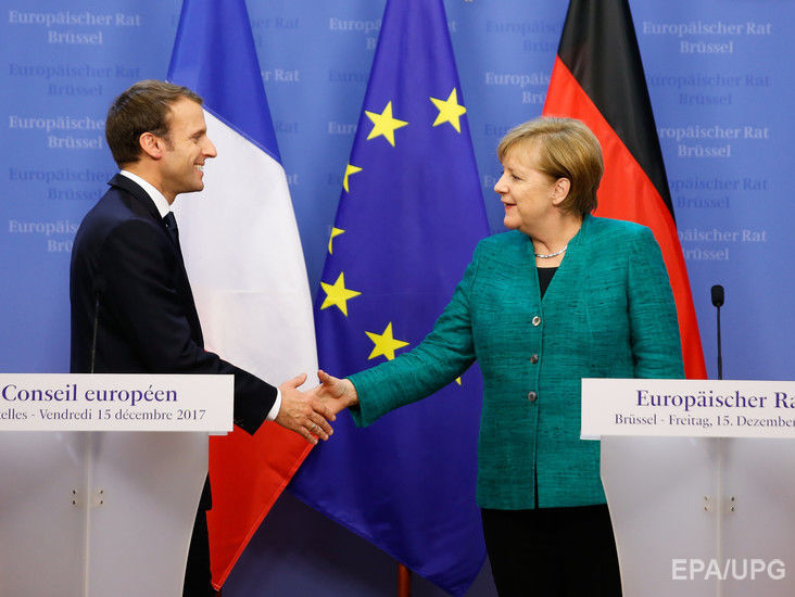 Макрон и Меркель планируют до марта согласовать реформу еврозоны