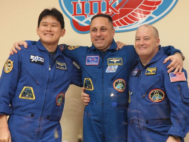 Сегодня на МКС отправится американо-российско-японский космический экипаж