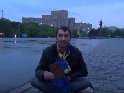 Захвативший заложников в Харькове Безух в 2014 году представлялся экстрасенсом и предсказывал трехлетнюю войну. Видео