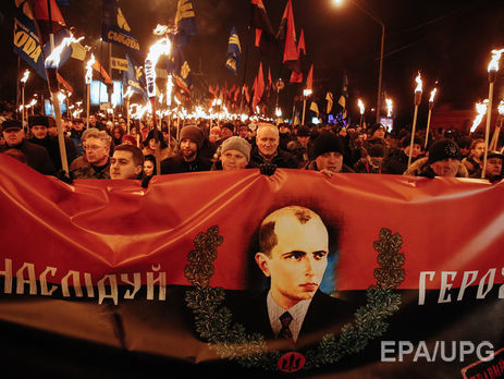 "Правый сектор" анонсировал марши в честь рождения Бандеры 1 января