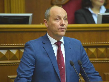 Парубий предложил начать работу ВР в 2018 году с законопроекта о реинтеграции Донбасса
