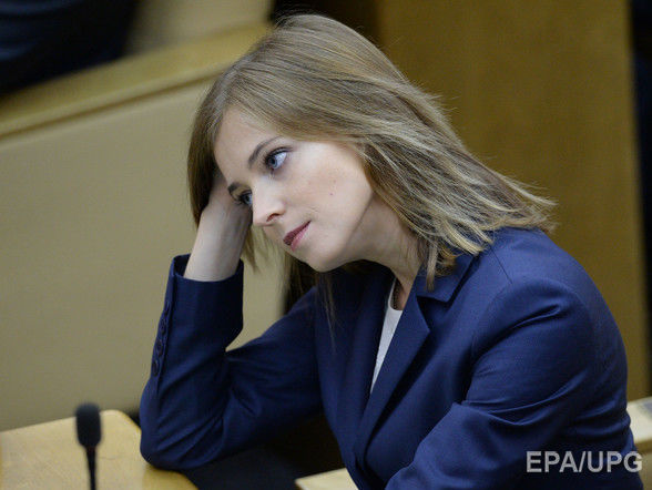 Поклонская заявила об "ущербности взглядов" Собчак, назвавшей жителей Крыма неполноценными