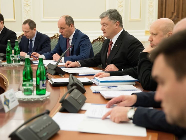 СНБО одобрил законопроект о нацбезопасности Украины
