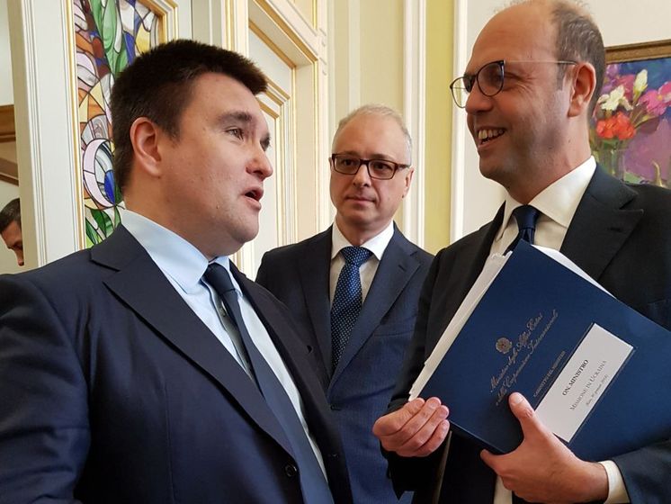 Новый глава ОБСЕ Альфано встретился в Киеве с Сайдиком и Климкиным