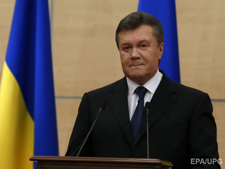 В Оболонському суді триває процес за обвинуваченням Януковича в держзраді. Трансляція