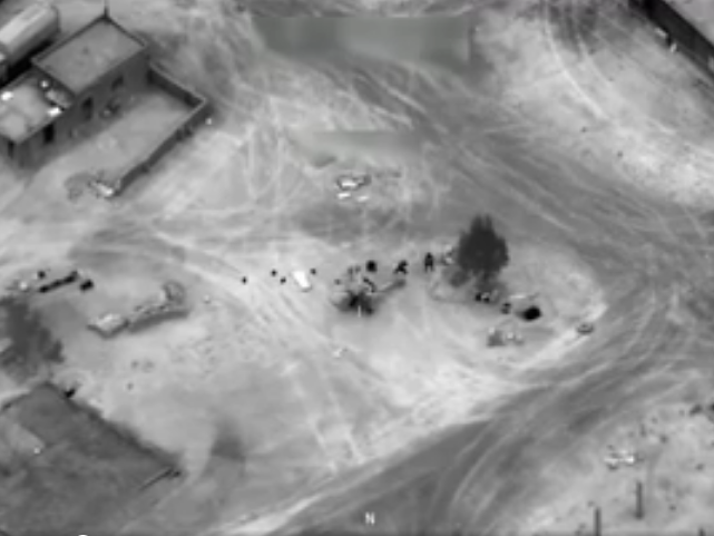 CNN продемонстрував авіаудар сил міжнародної коаліції по російських найманцях у Сирії. Відео