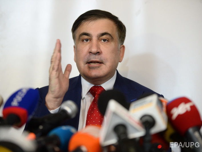 Саакашвили: Порошенко &ndash; это молдавский барыга, который захватил власть в Украине