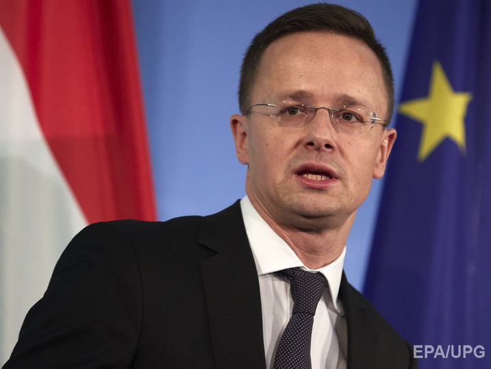 Сийярто заявил, что Украина начала "международную кампанию лжи" против Венгрии и закарпатских венгров