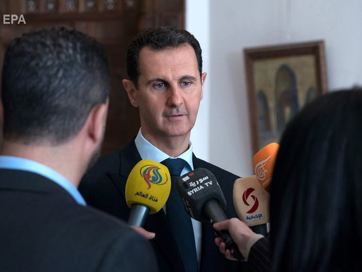 Асад назвал международную коалицию в Сирии "воздушными силами" ИГИЛ