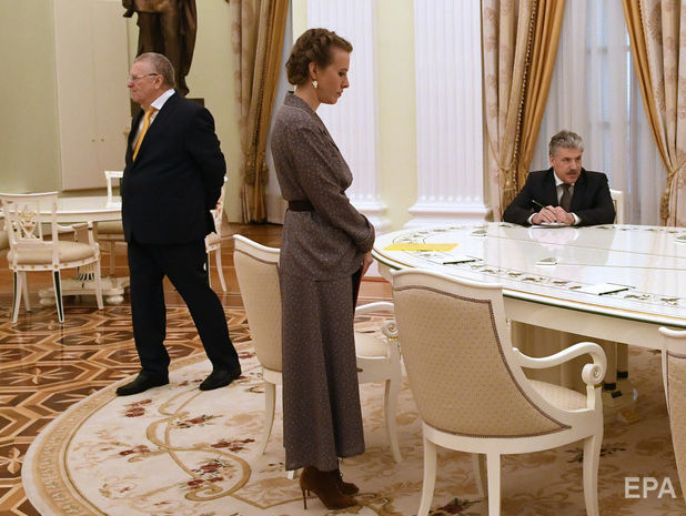 Собчак передала Путину список из 16 политзаключенных с просьбой помиловать их