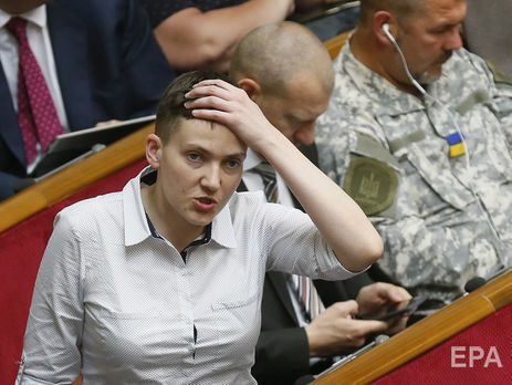 Савченко через суд требует отменить решение Рады об исключении ее из комитета по нацбезопасности