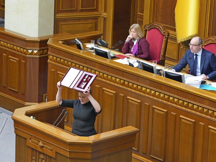 "Щас усретесь!" Савченко выступила в Раде, где рассматривается вопрос о снятии с нее неприкосновенности. Видео