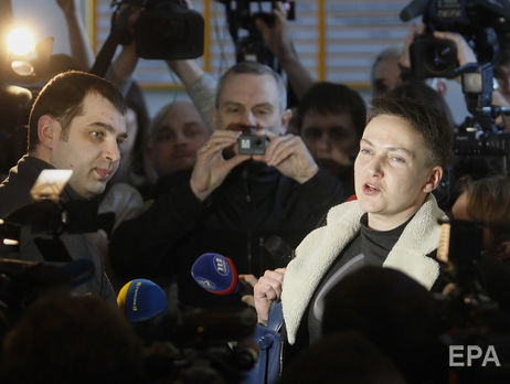 Вера Савченко о задержании сестры: Хочу посмотреть на реакцию международных партнеров