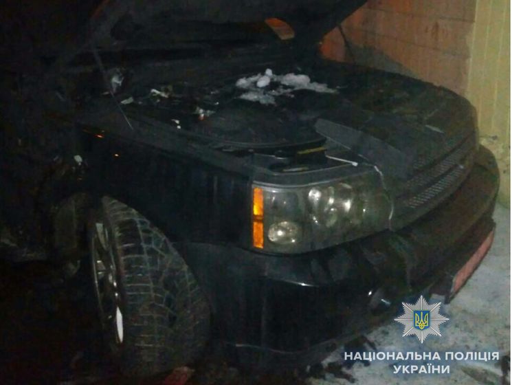 На Борщаговке в Киеве взорвался автомобиль