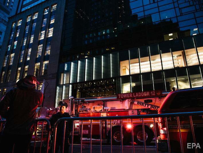 В Нью-Йорке горело здание Trump Tower, один человек погиб, шесть пожарных пострадали