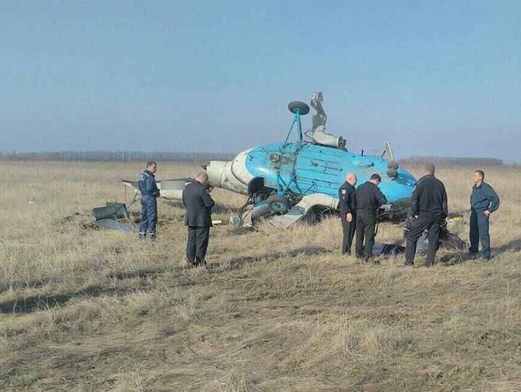 В Полтавской области упал вертолет &ndash; Нацполиция