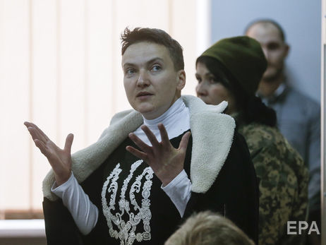 В СБУ заявили, что состояние здоровья Надежды Савченко не требует стационарного лечения